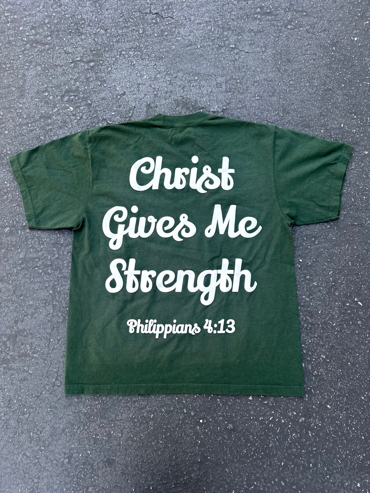 I Can Do All Things Tee (Pine Green)