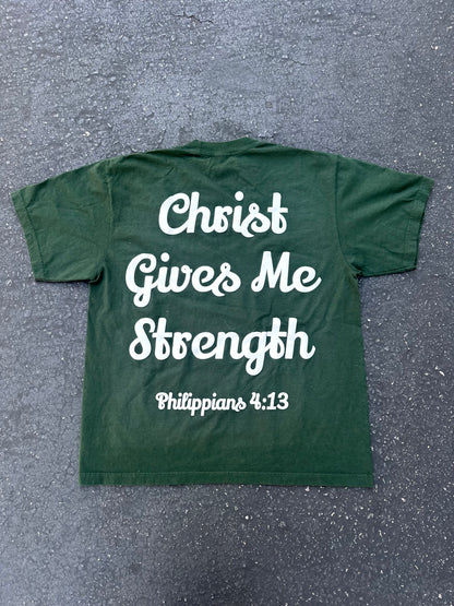 I Can Do All Things Tee (Pine Green)