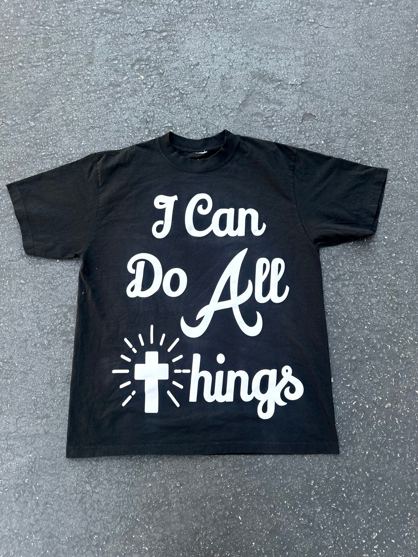 I Can Do All Things Tee (Black)